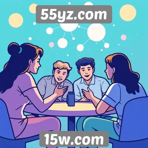 Interação social nas plataformas de 55yz.com
