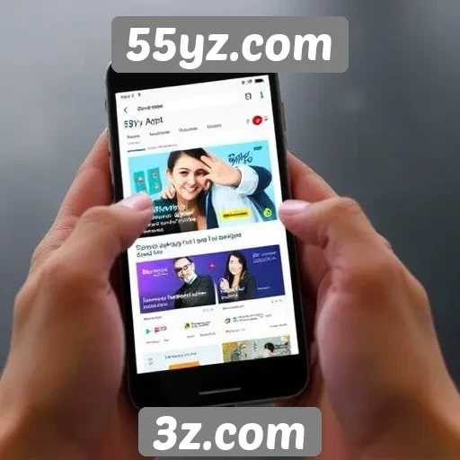 Desempenho técnico do site 55yz.com em dispositivos móveis